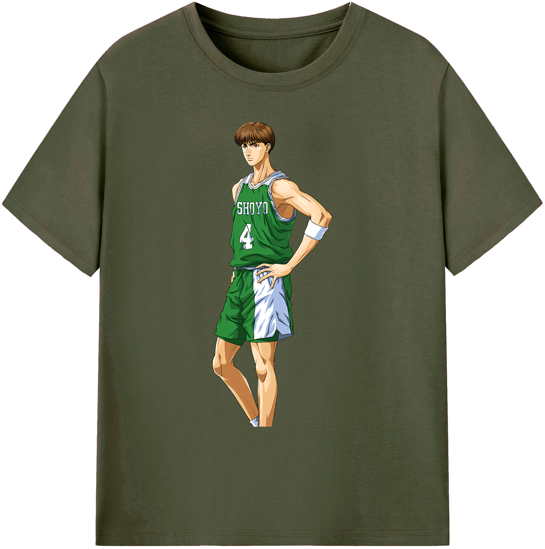（画像用） SLAM DUNK／スラムダンク 綿100％ メンズ半袖Tシャツ｜肌触りやわらか＆通気性